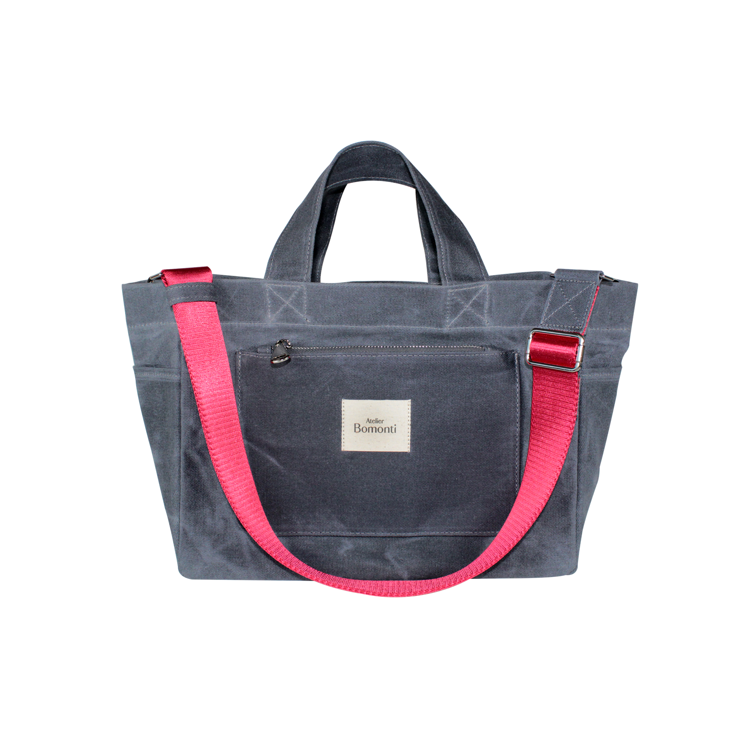 Hishi Tote Bag Denim Mumlu Kanvas Çanta