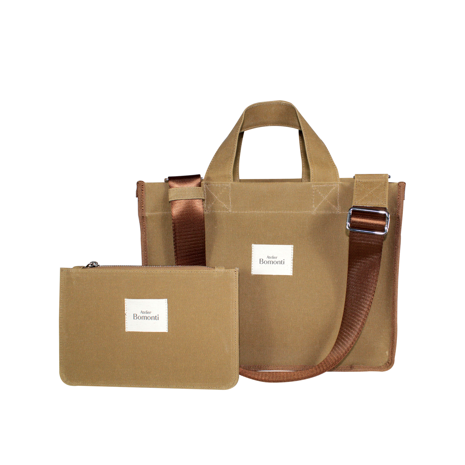 Hishi Rj Tote Bag Camel