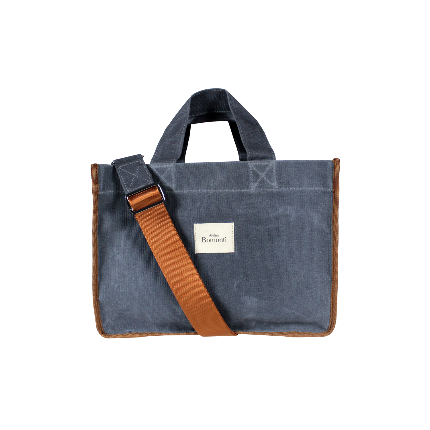 Hishi Rj Tote Bag Denim Taba