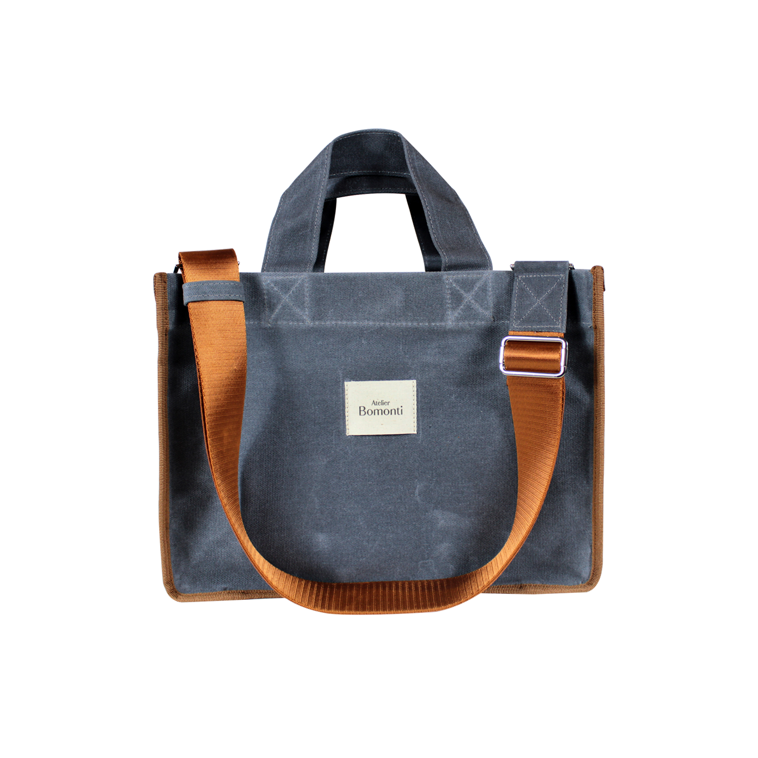 Hishi Rj Tote Bag Denim Taba