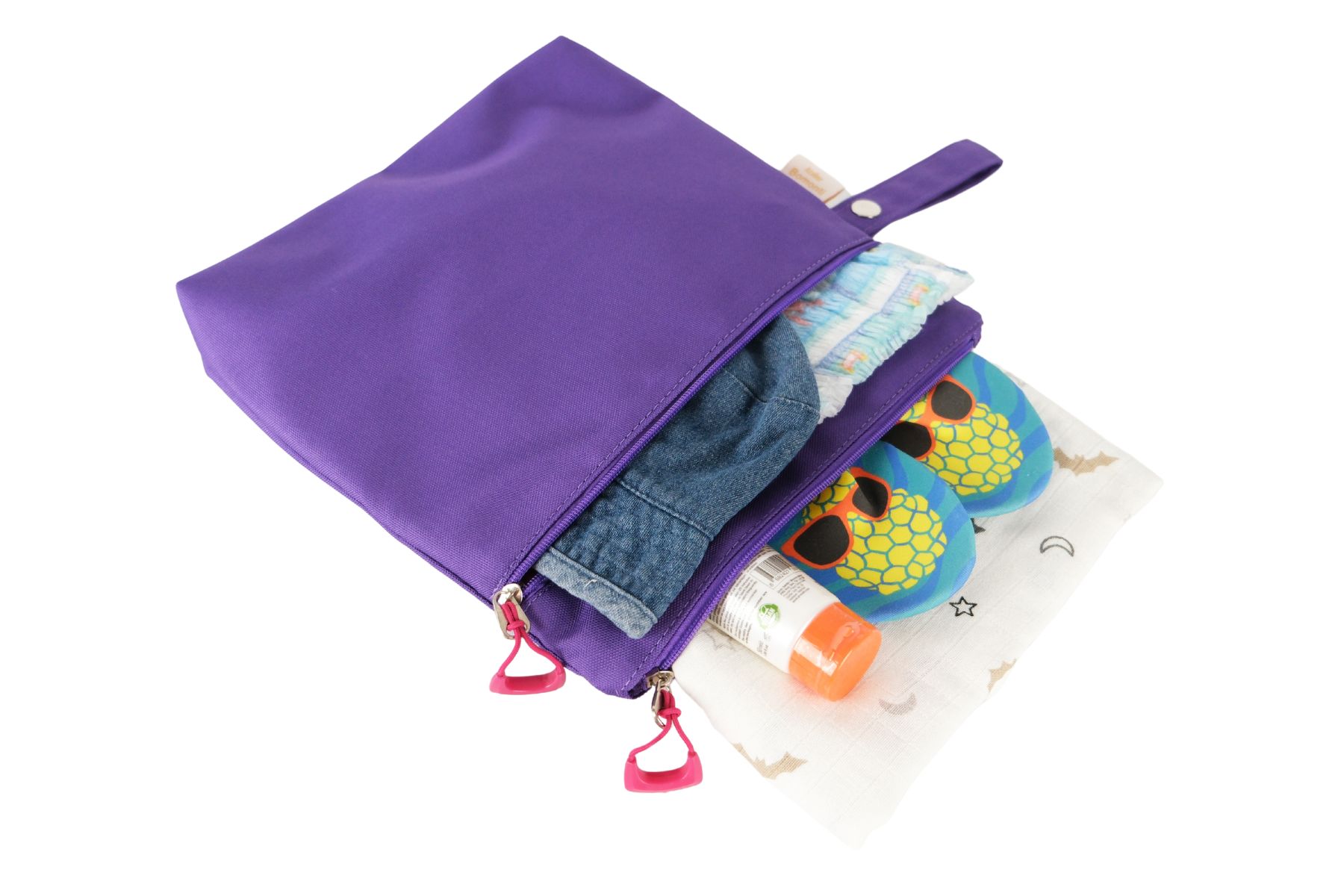 Mami Kids Purple Islak Kuru/kirli Temiz Çantası