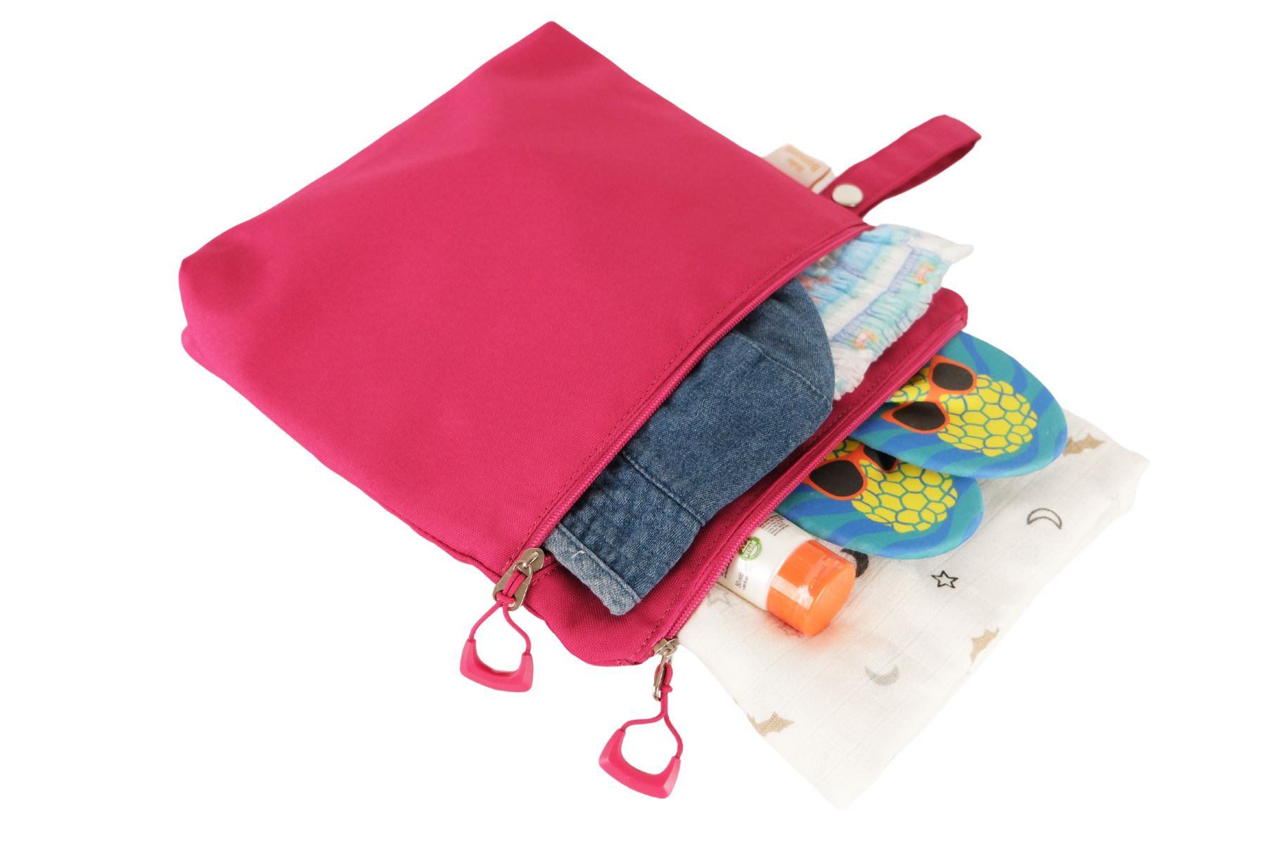 Mami Kids Pink Islak Kuru/kirli Temiz Çantası
